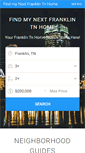 Mobile Screenshot of nashvillehomefinderonline.com