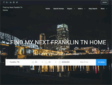 Tablet Screenshot of nashvillehomefinderonline.com